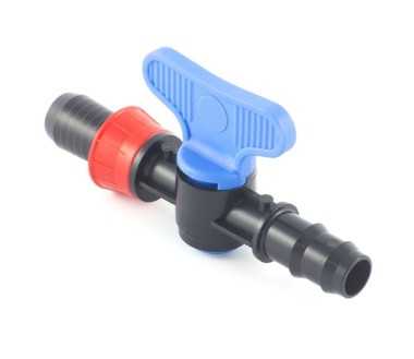 Valvola con attacchi Tape-portagomma